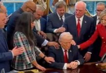 बर्बरता को धर्म का चोंगा ओढ़ाने का ट्रंपियापा