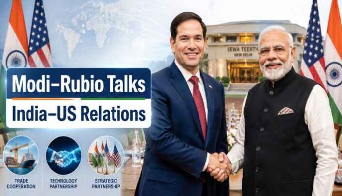 Modi-Rubio Talks