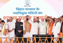 बिहार में ‘सम्राट युग’ का आगाज! पीएम मोदी की मौजूदगी में 32 नए मंत्रियों की एंट्री