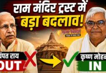 राम मंदिर चढ़ावा विवाद: चंपत राय का इस्तीफा मंजूर, ट्रस्ट ने कृष्ण मोहन को बनाया अंतरिम महासचिव
